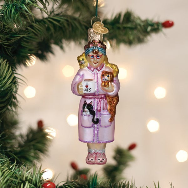 Crazy Cat Lady Christmas Tree Ornament – The Good Cat Company