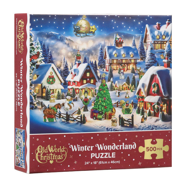 リース◯ winter wonderland Winter Wonderland Puzzle – Old World Christmas