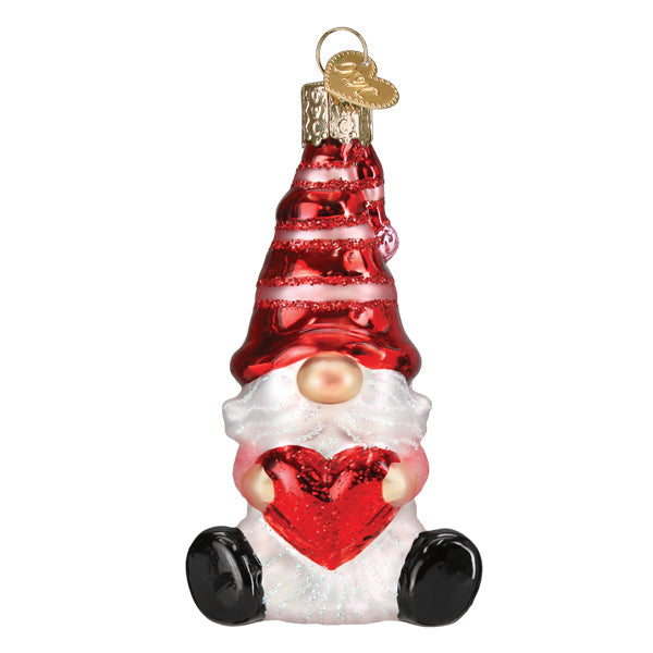 Valentine Gnome Ornament
