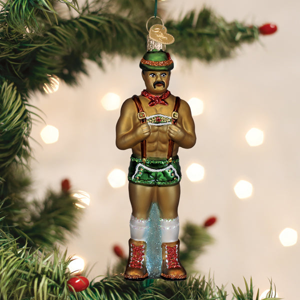 Prancer, Holly Jolly Hunk Ornament – Old World Christmas