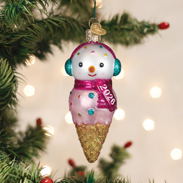 2026 Snowman Ornament – Old World Christmas