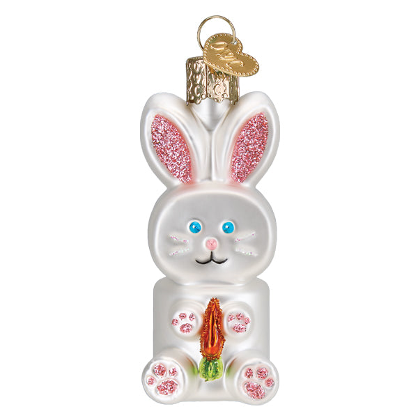 Marshmallow Bunny Ornament