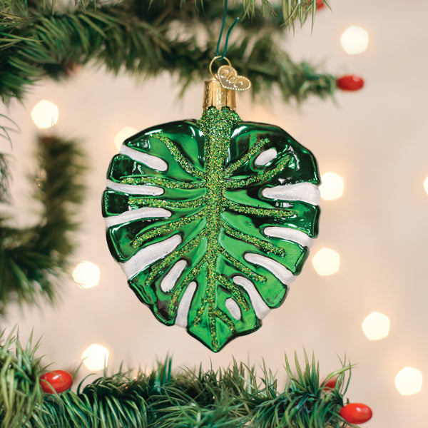 monstera christmas tree Monstera Leaf Ornament