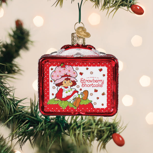 【1997年】Ichigochan クリスマスツリー＆リースセット★苺【当時物】 Strawberry Shortcake Lunchbox Ornament – Old World Christmas