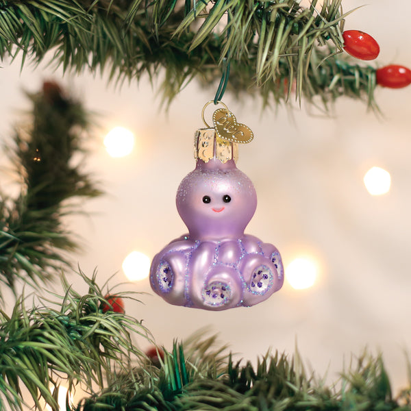 Mini Octopus Ornament – Old World Christmas