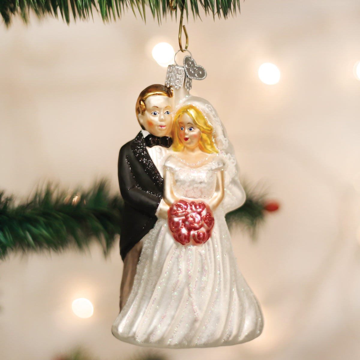 Bride and hot sale groom ornaments