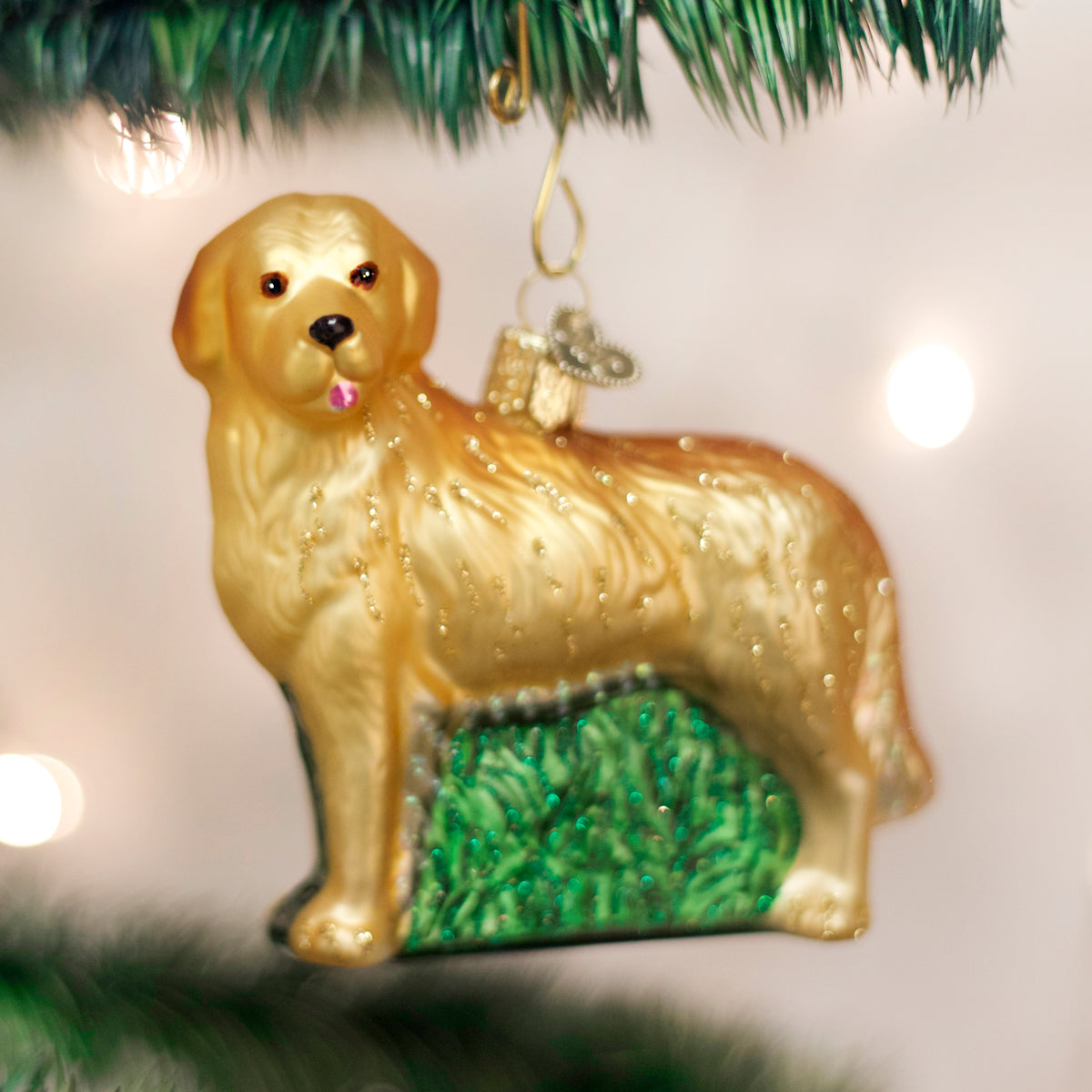 Golden retriever hot sale ornaments