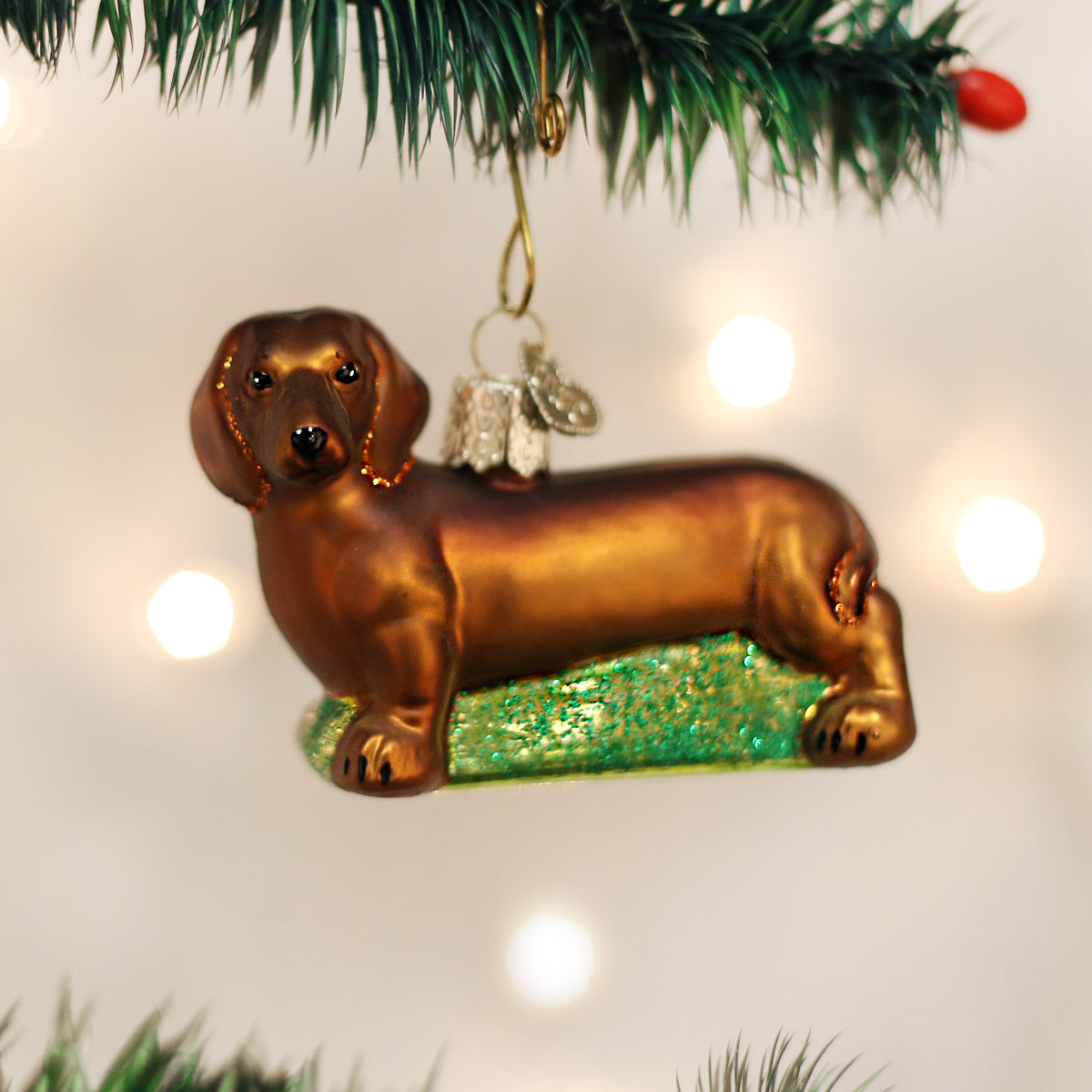 Vintage clearance dachshund ornament