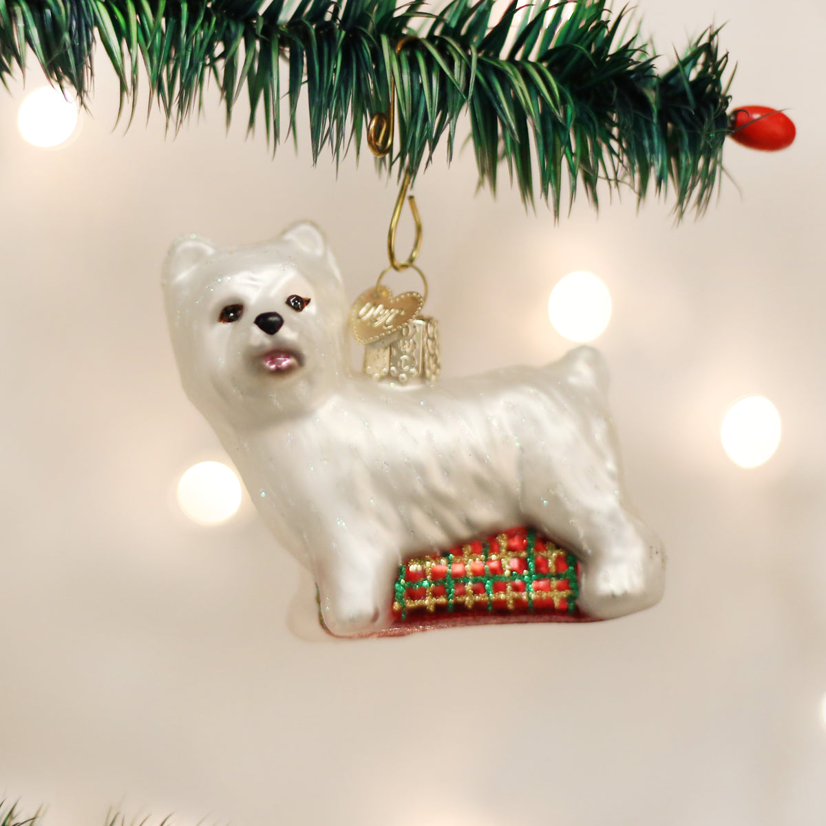 West highland terrier clearance ornament