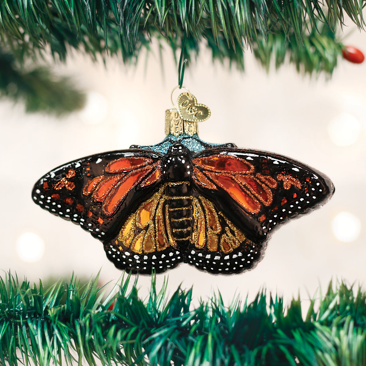 Butterfly christmas deals ornament
