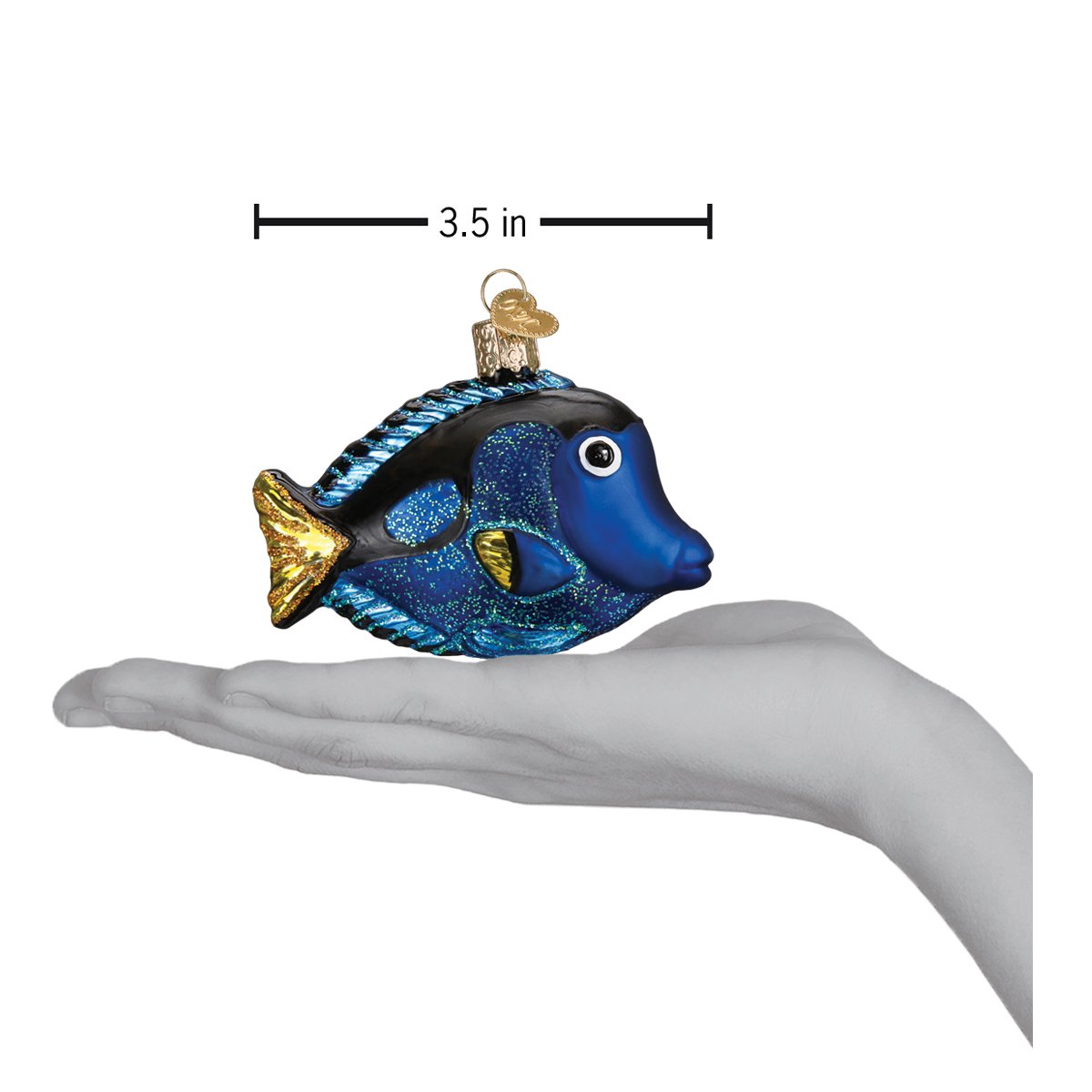 Pacific Blue Tang Ornament