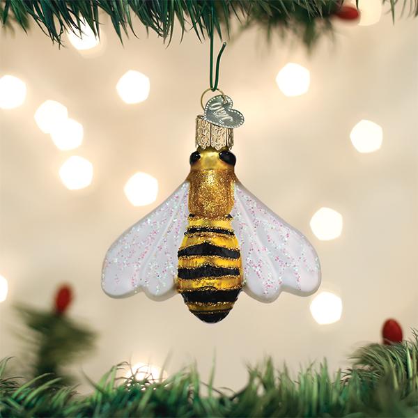 Bee Ornaments for Christmas Tree Honey Bee Gifts for Women