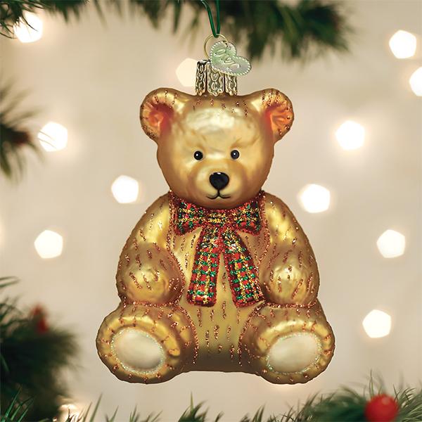 Old World Christmas Teddy Bear Ornament