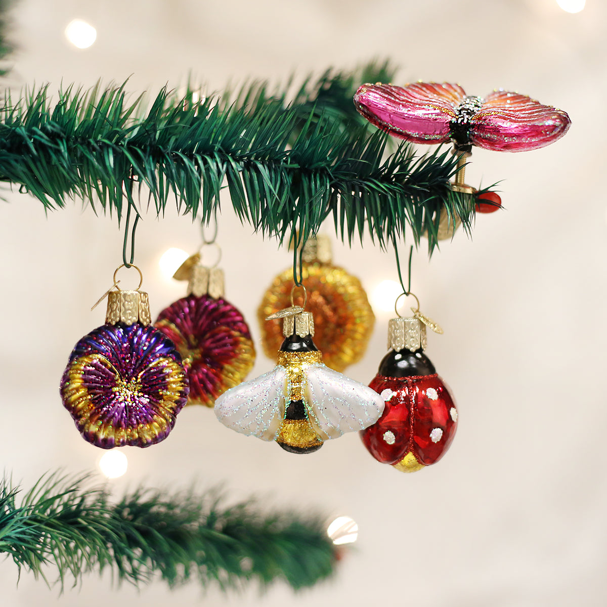 Miniature Christmas Ornament Hooks - Set of 4