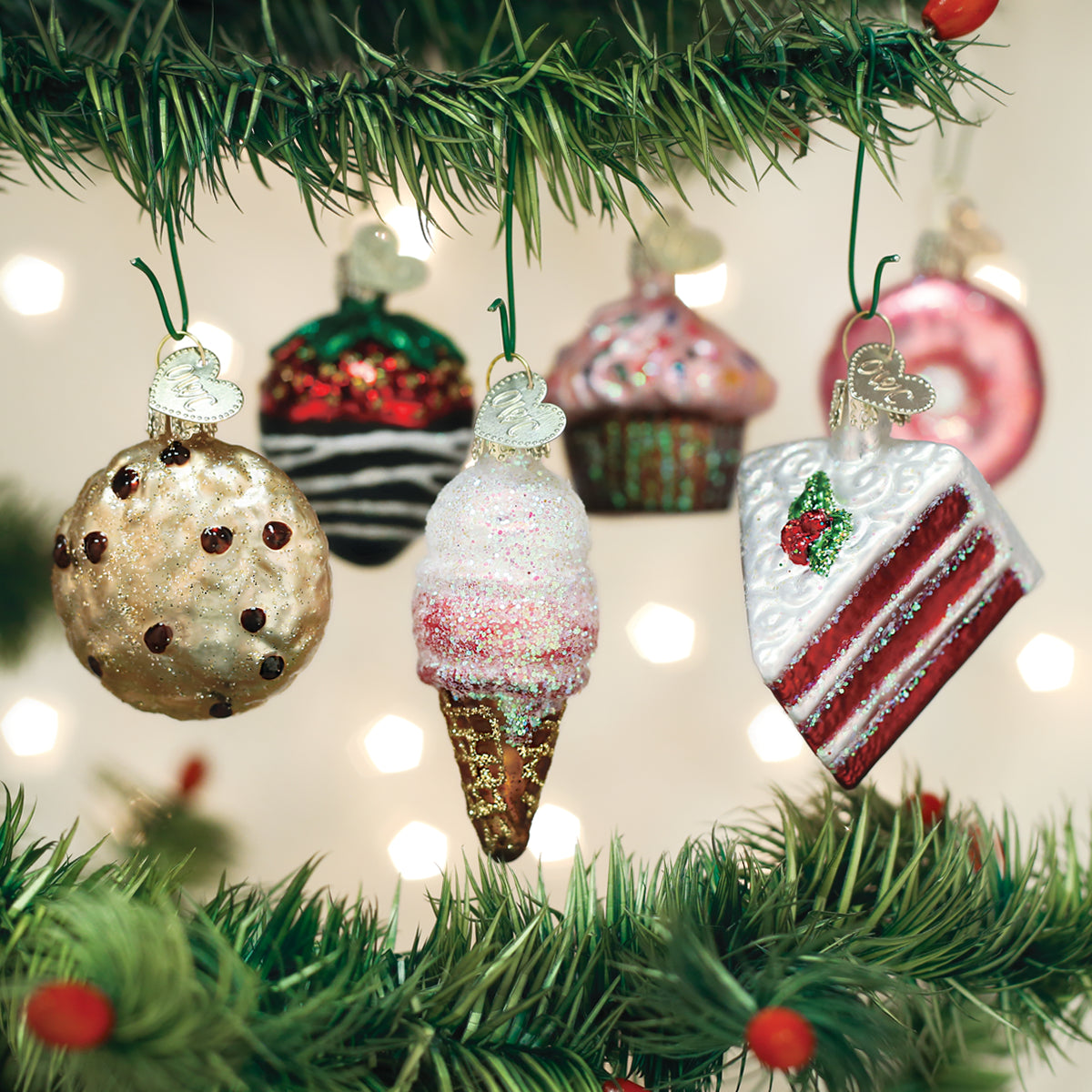 Old World Christmas - Mini Christmas Ornament Set