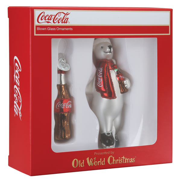 Coca-cola Polar Bear Set Ornament