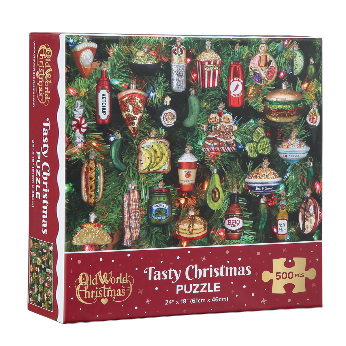 Tasty Christmas Puzzle – Old World Christmas Tasty Christmas Puzzle – Old World Christmas