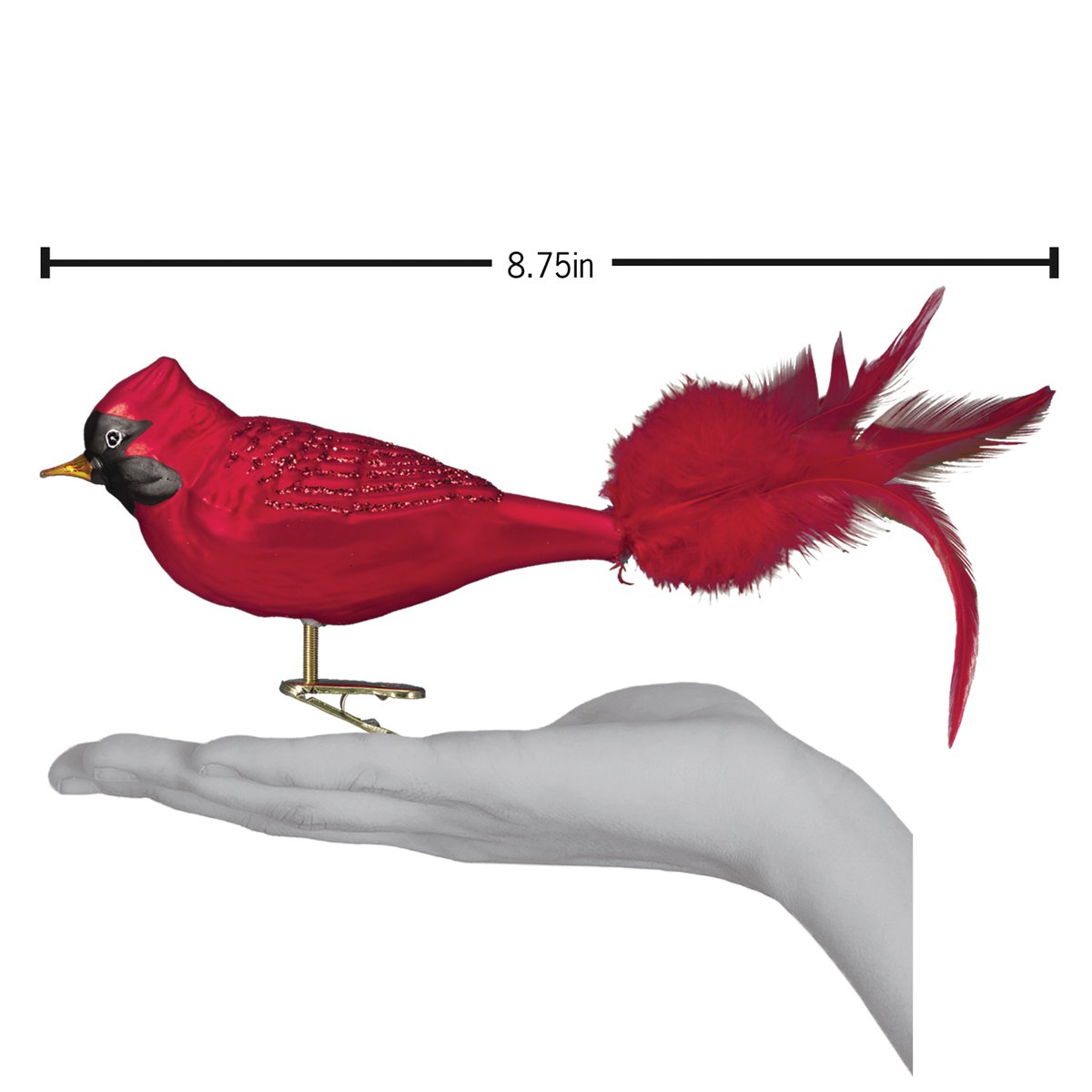 Large Red Cardinal Ornament