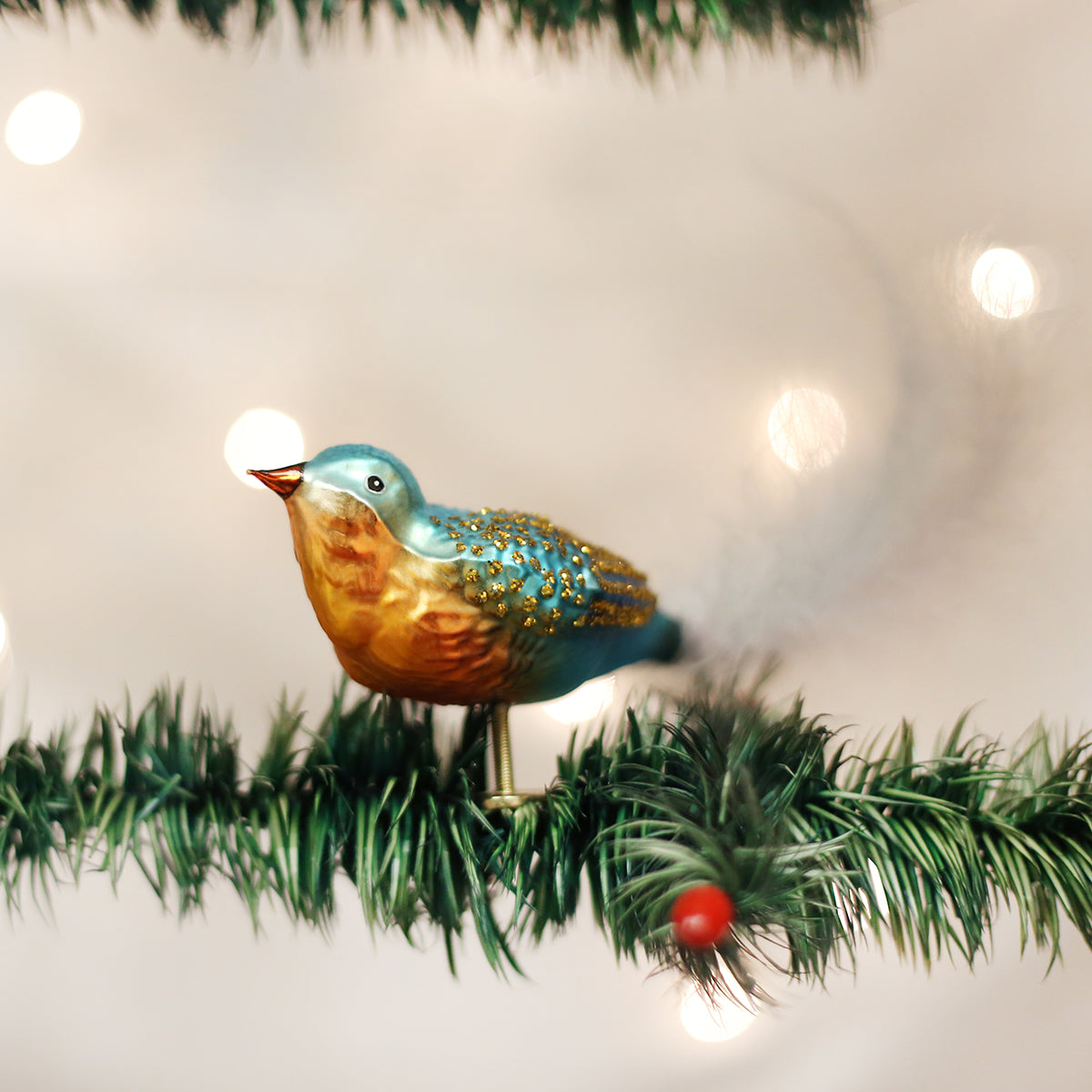 Forest Finch Ornament