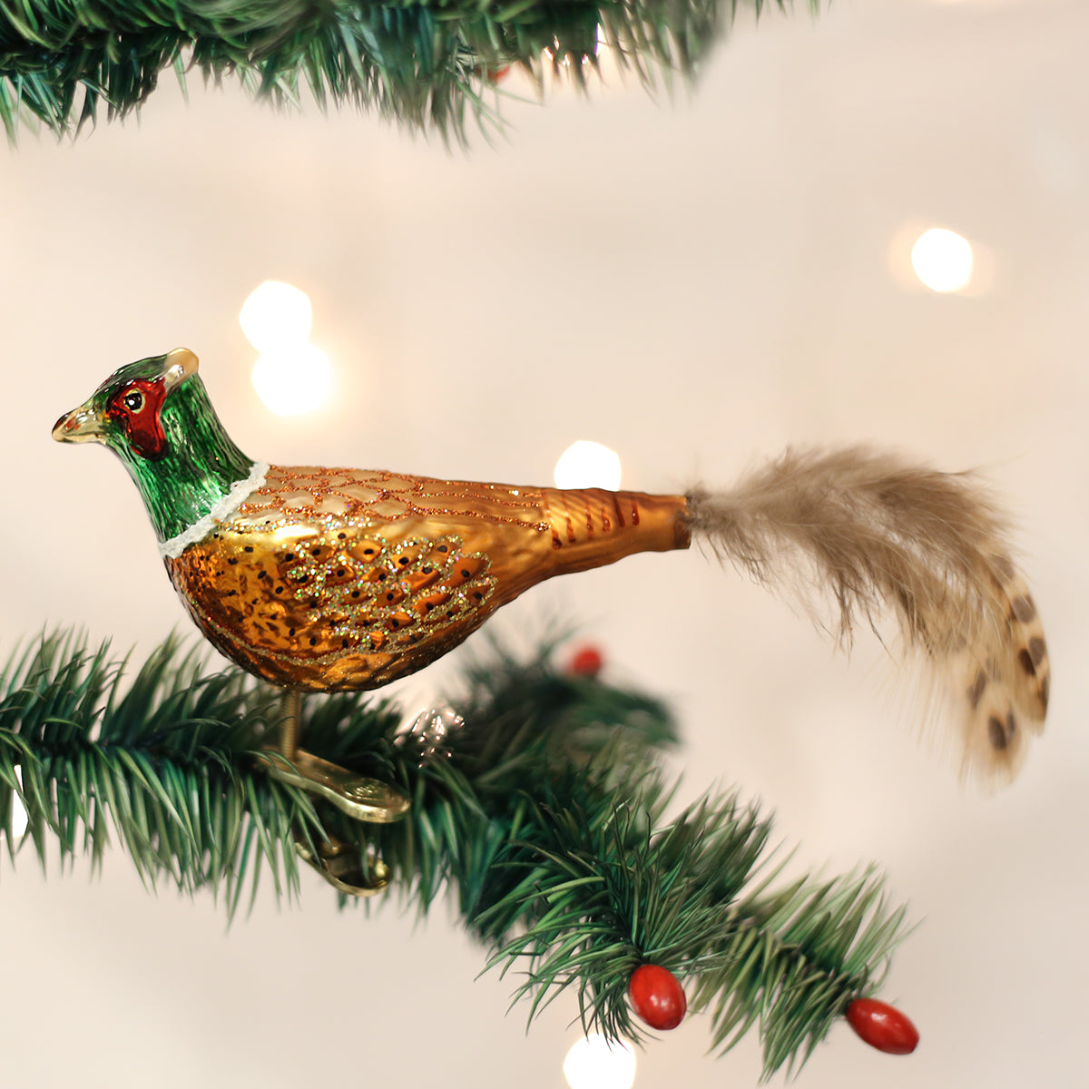 Pheasant Ornament | Old World Christmas™ Pheasant Ornament | Old World Christmas™