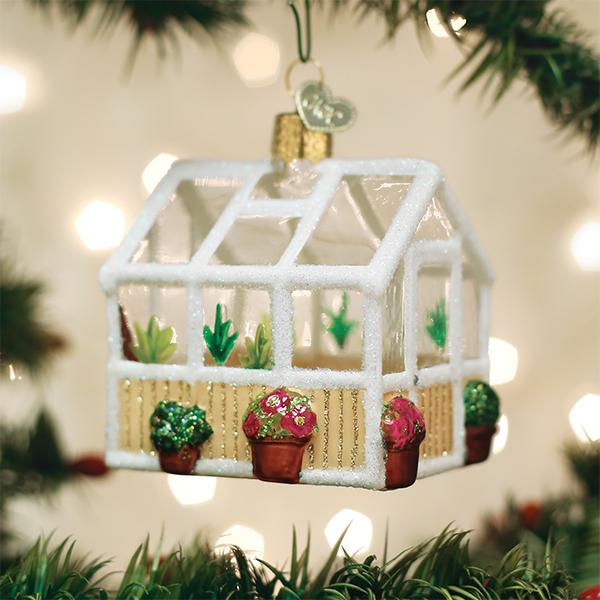 house plant christmas ornament Greenhouse Ornament – Old World Christmas