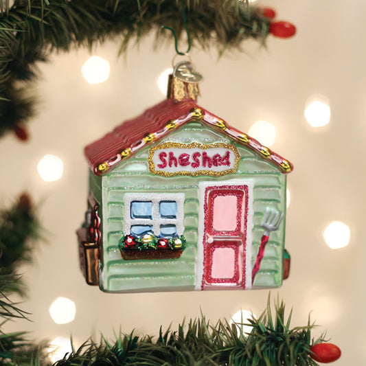 She Shed Ornament