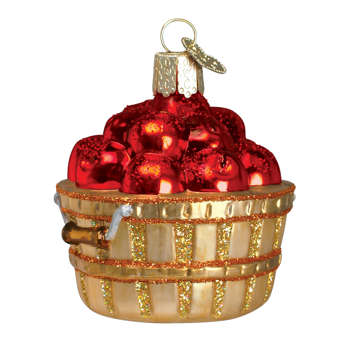 Apple Basket Ornament