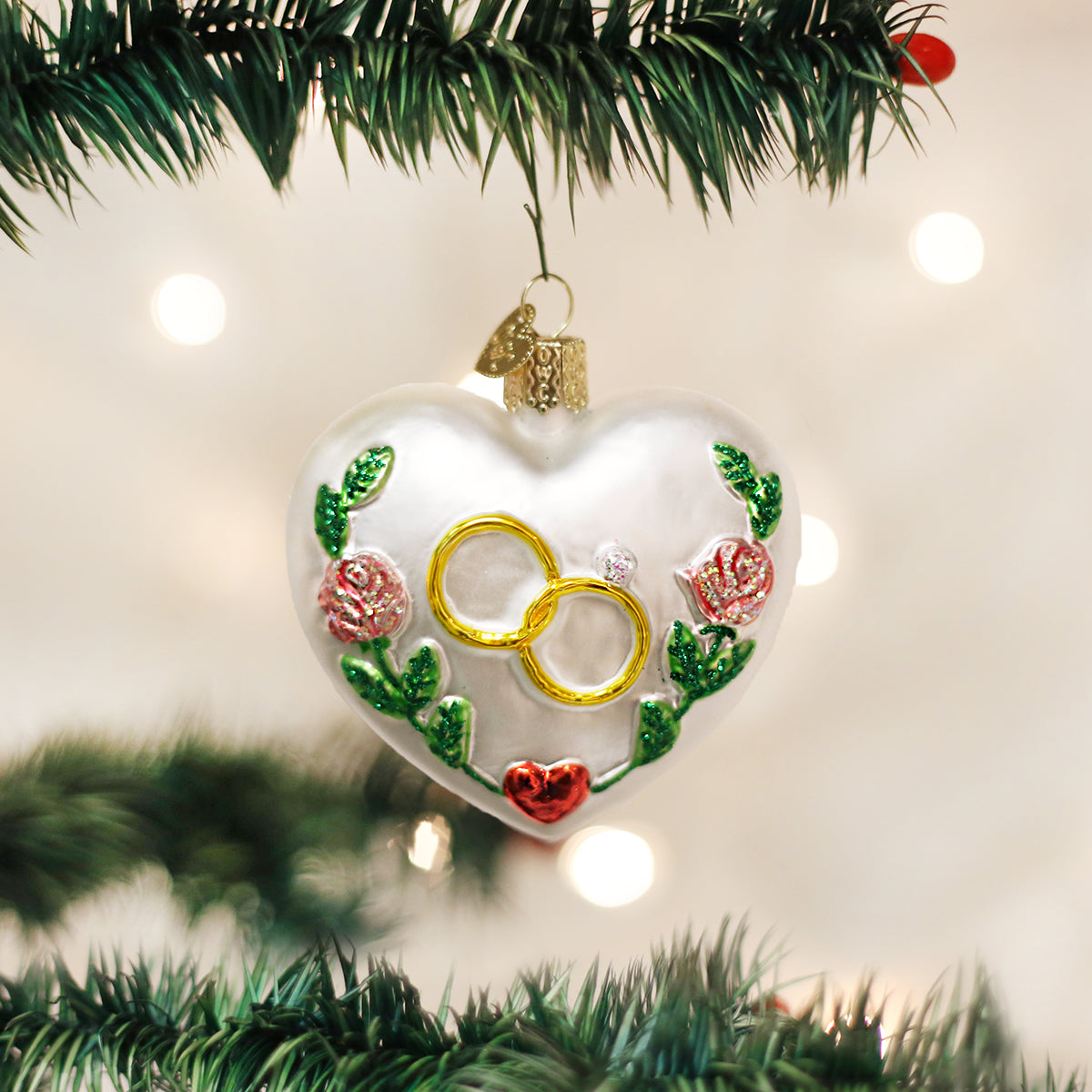 Old world christmas clearance wedding ornaments