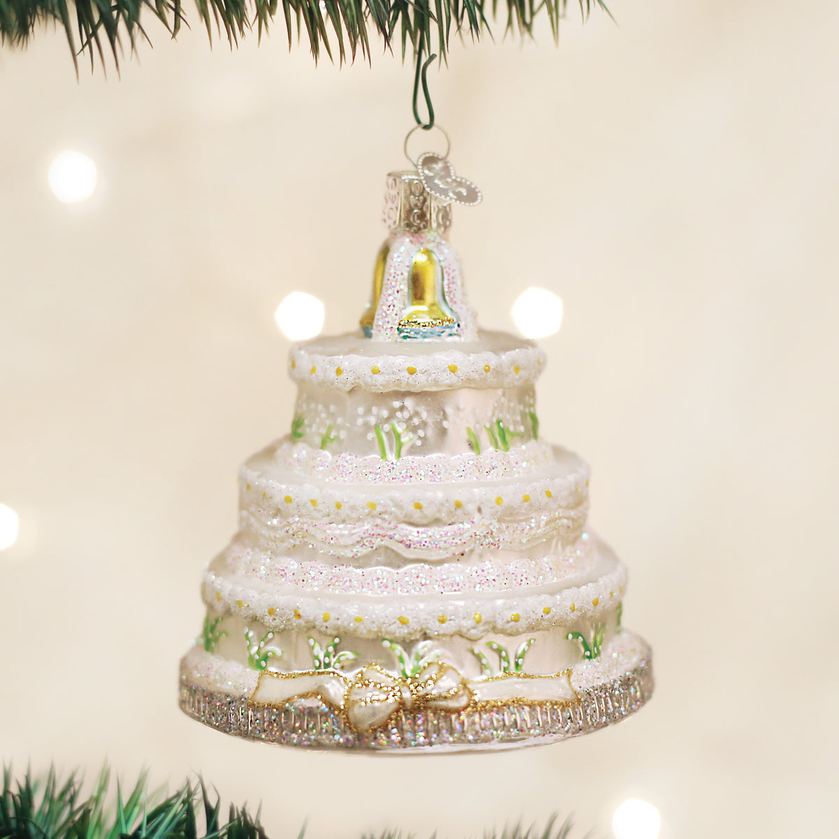 Wedding Cake Christmas Ornament