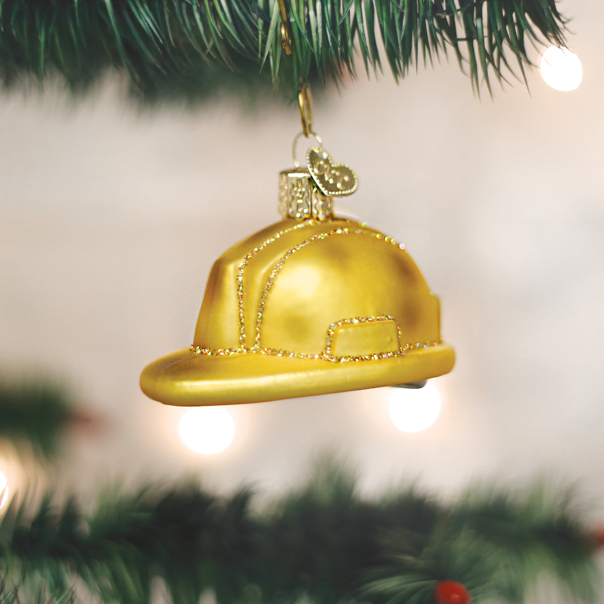 Old World Christmas New Orleans Saints Helmet Ornament For