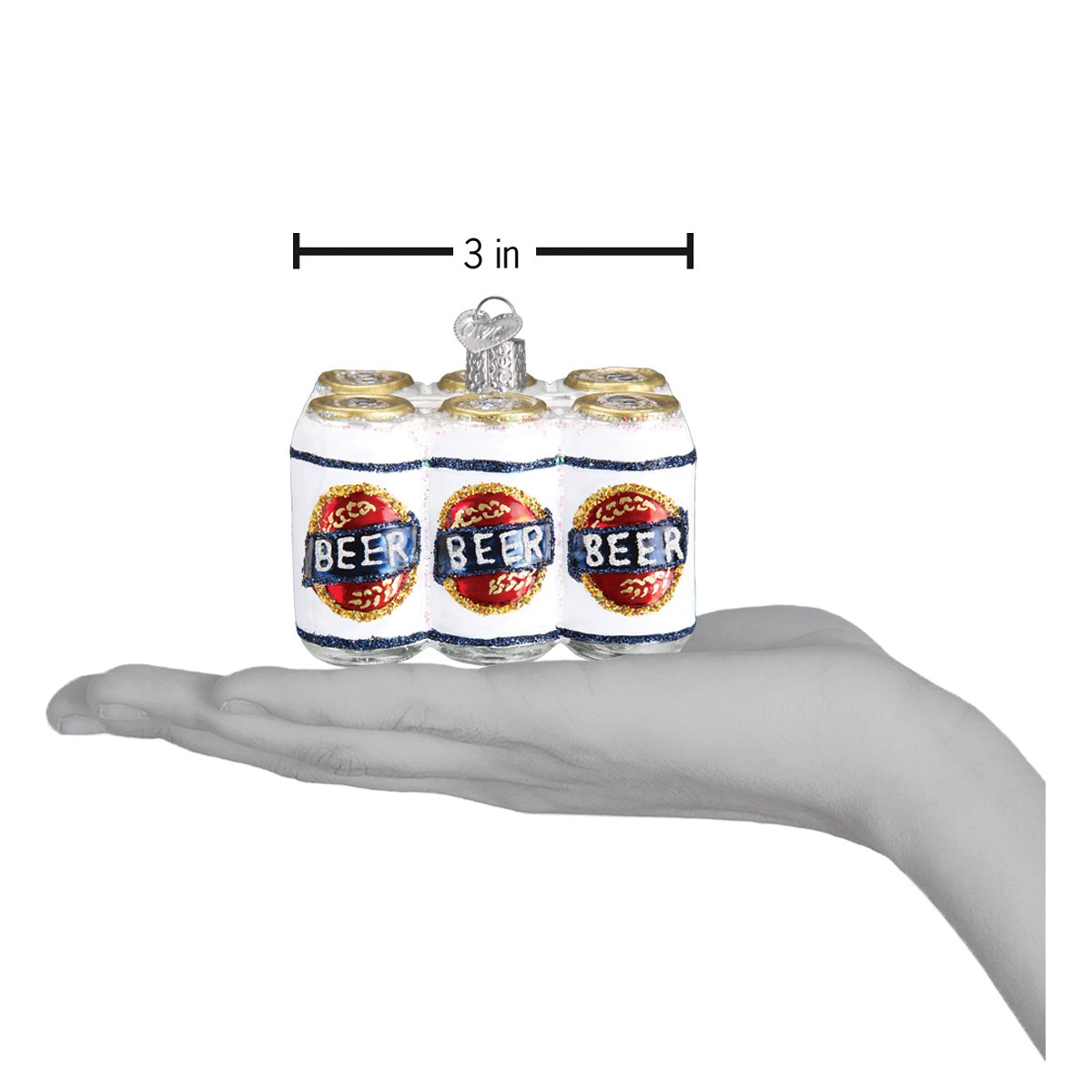 Six Pack Of Beer Ornament
