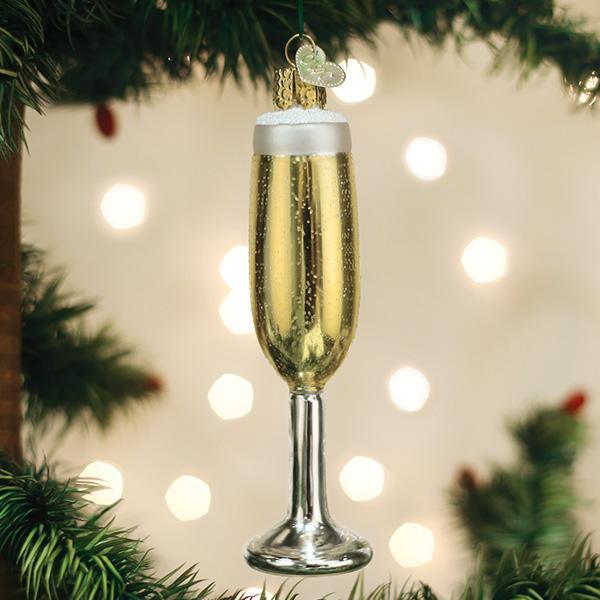 Champagne Flute Ornament – Old World Christmas