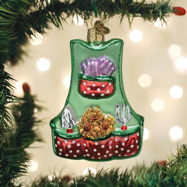 Gardening Apron Ornament – Old World Christmas