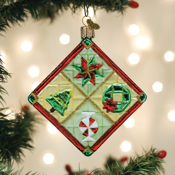 Christmas Quilt Ornament – Old World Christmas