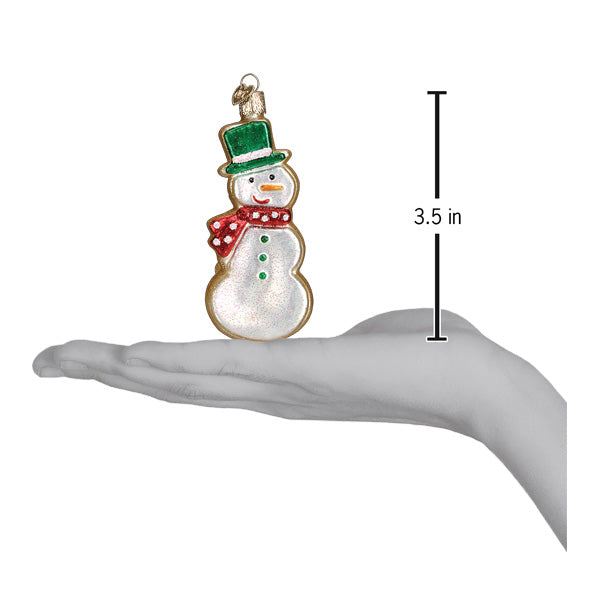Snowman Sugar Cookie Ornament