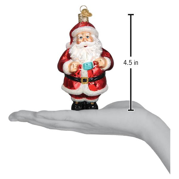 Santa Revealed Ornament