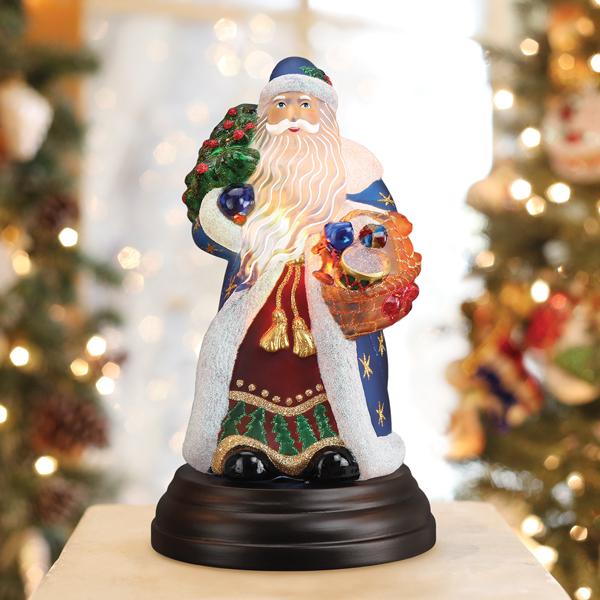 Stænke skab Emuler Regal Father Christmas Light Ornament – Old World Christmas