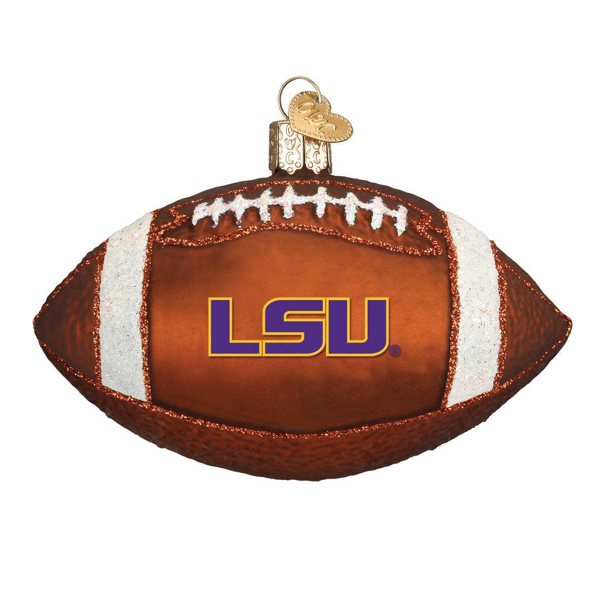 LSU  Football Ornament