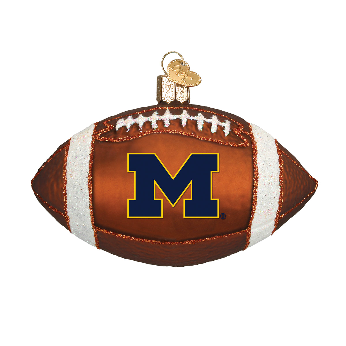 Michigan Football Ornament