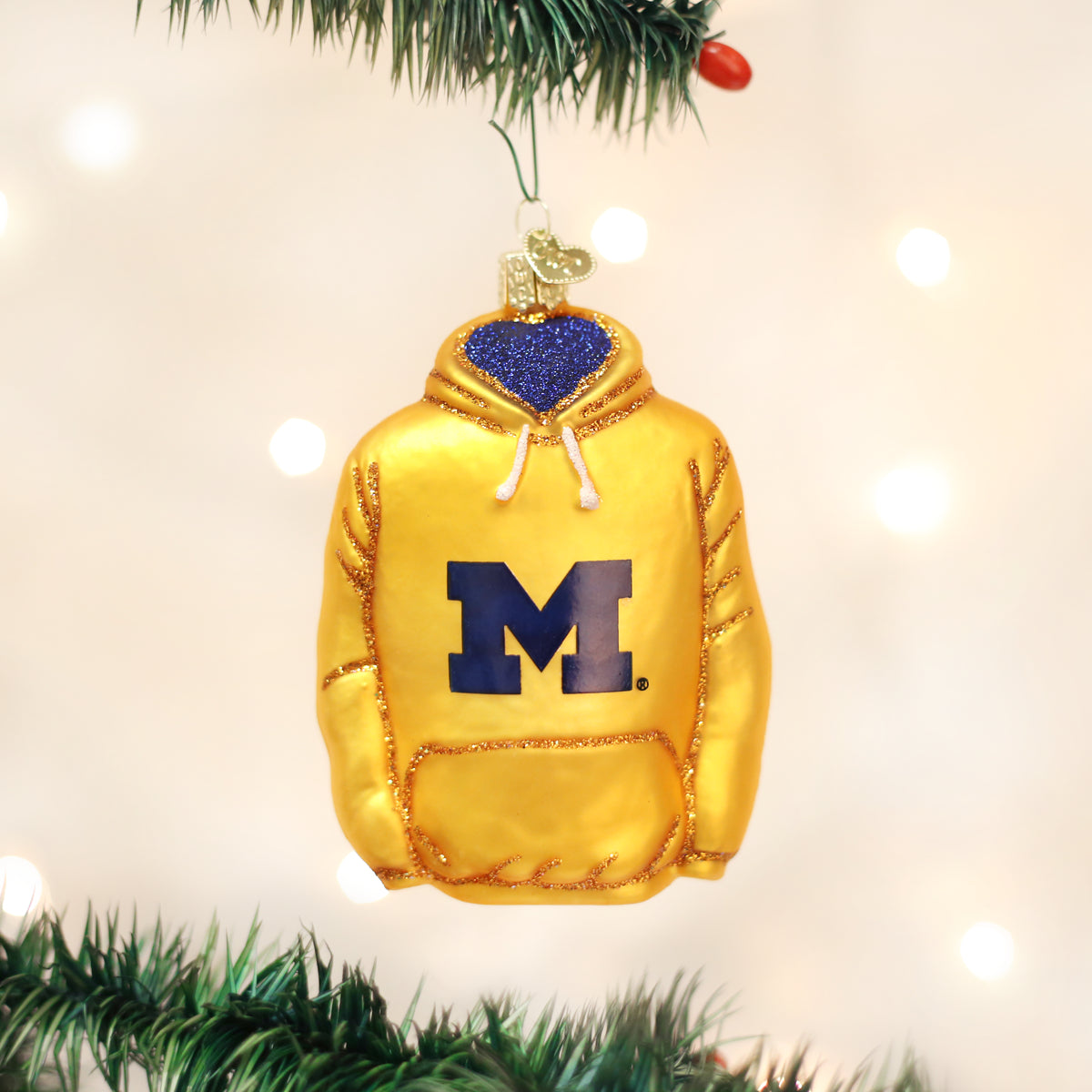 Michigan Hoodie Ornament