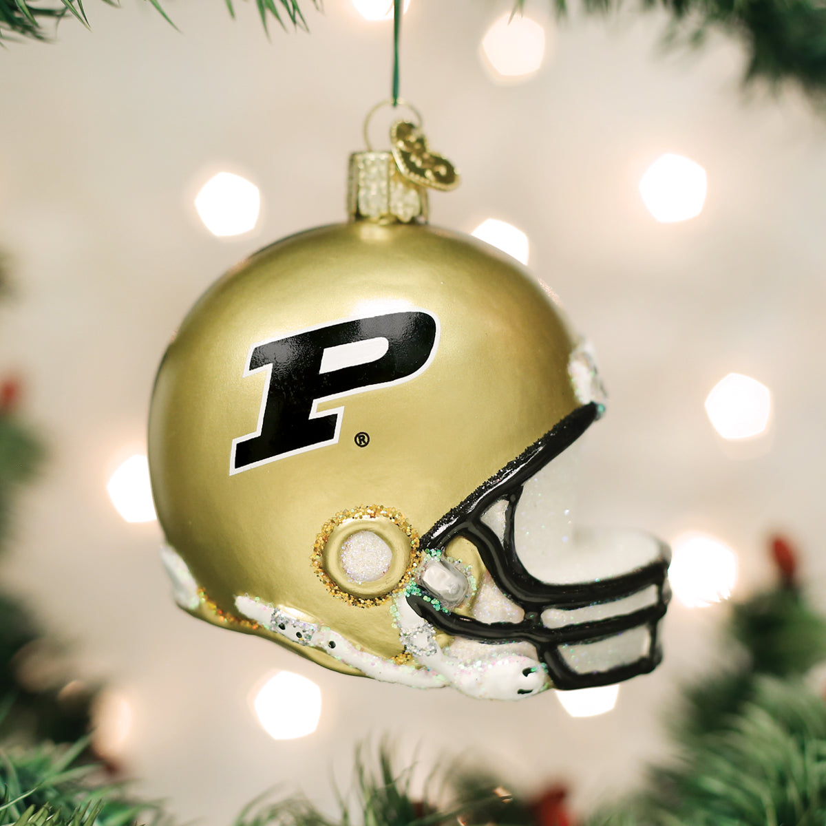 Old World Christmas Pittsburgh Steelers Helmet Ornament For