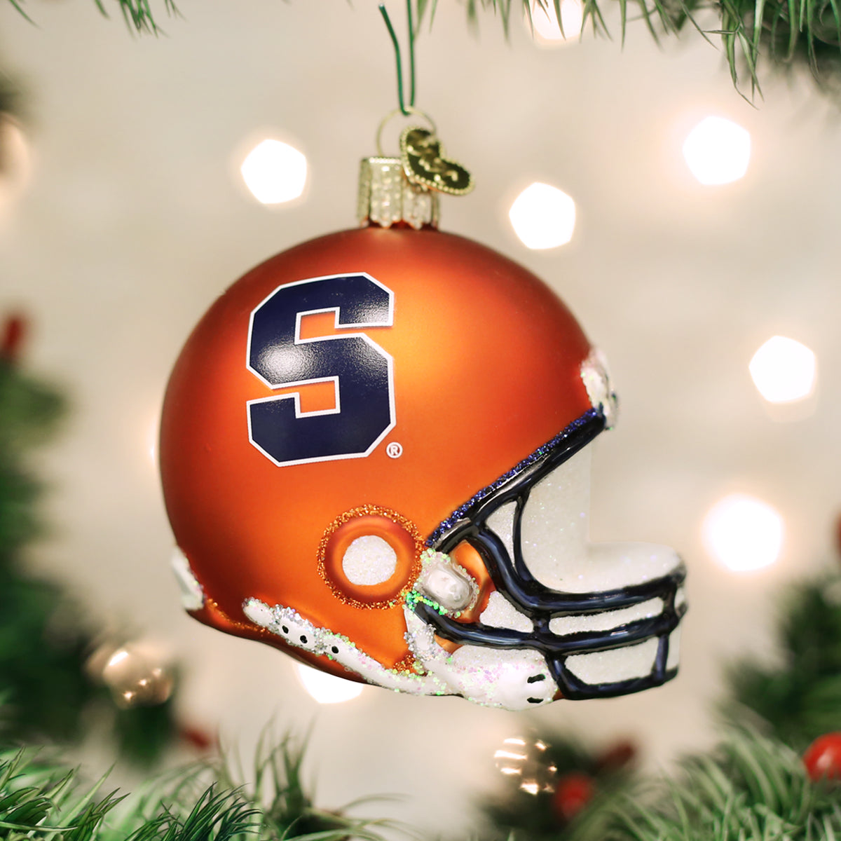 Denver Broncos Football Ornament - Old World Christmas