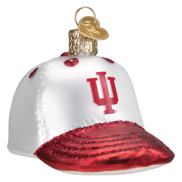 Indiana Baseball Cap Ornament