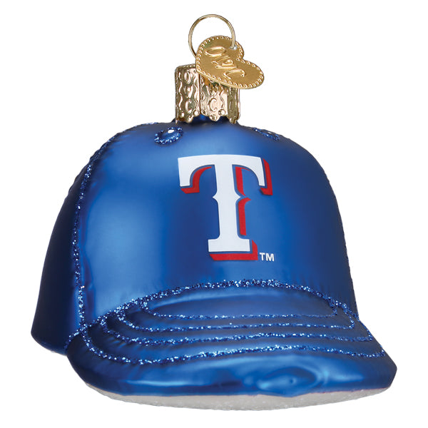 Rangers Baseball Cap Ornament