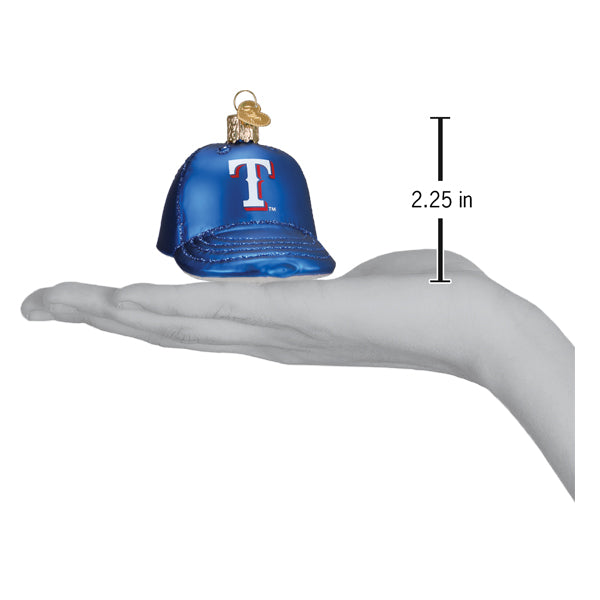 Rangers Baseball Cap Ornament