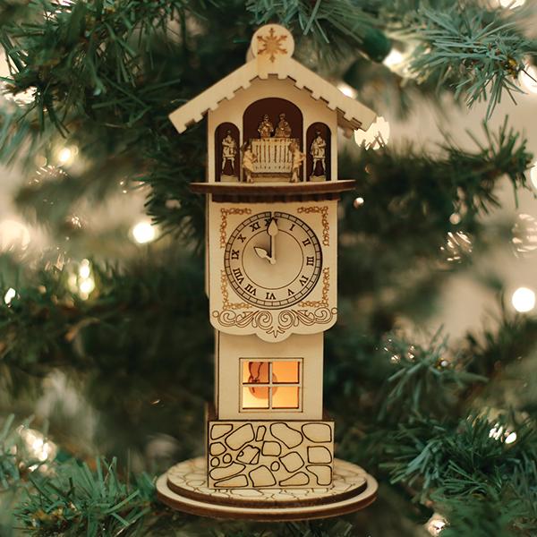 Ginger Clock Tower Ornament – Old World Christmas