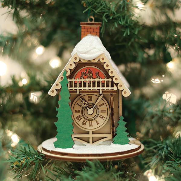 Alpine Time Clock Shoppe Ornament – Old World Christmas