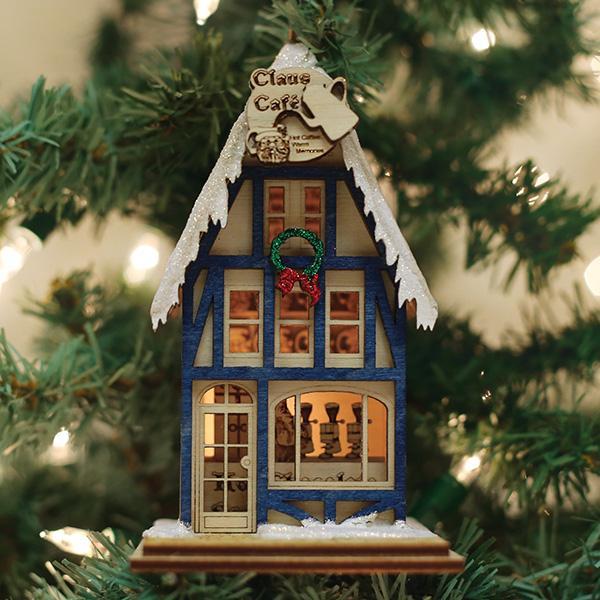 クリスマスオーナメント　ハウスオブジェ　コーヒーショップ Claus Café Coffee Shop – Old World Christmas