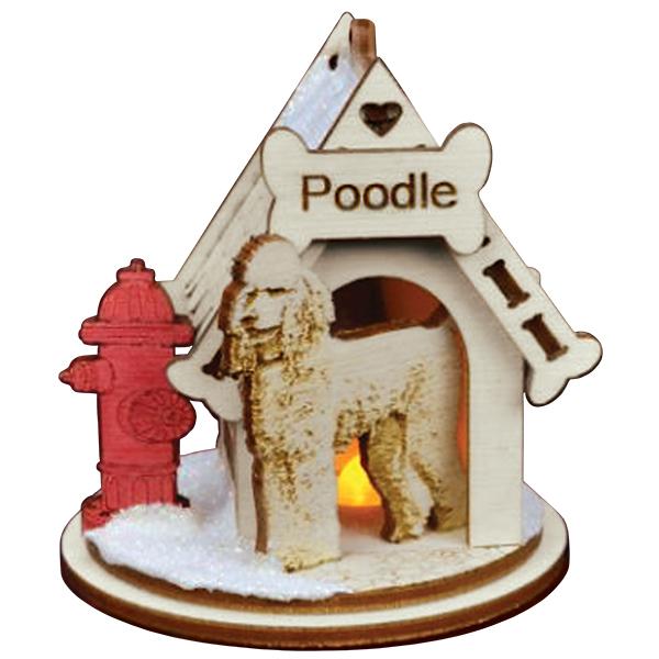 Poodle-K9106 Ornament