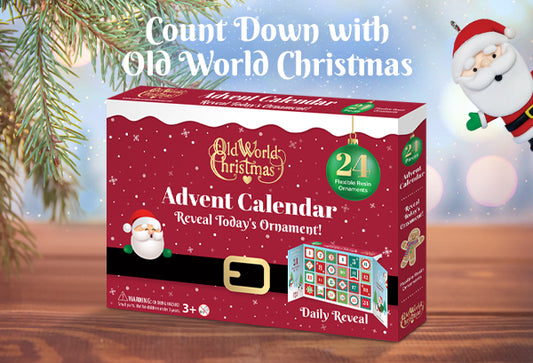 New Release Alert: Old World Christmas Advent Calendars